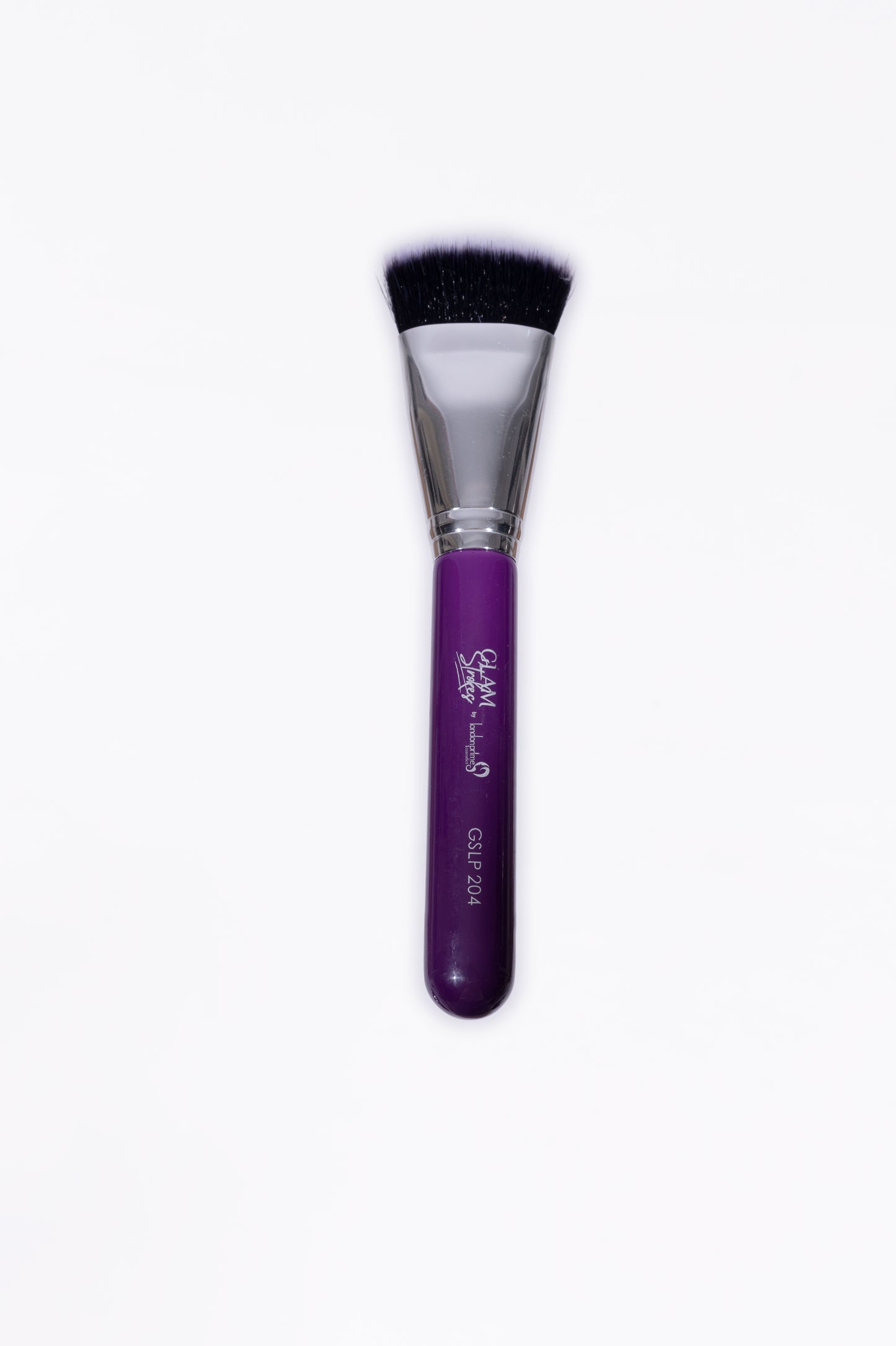 Glamstrokes 32 Pcs Budget friendly Brush Set (Lavender) with Rose Pink Makeup Glitter