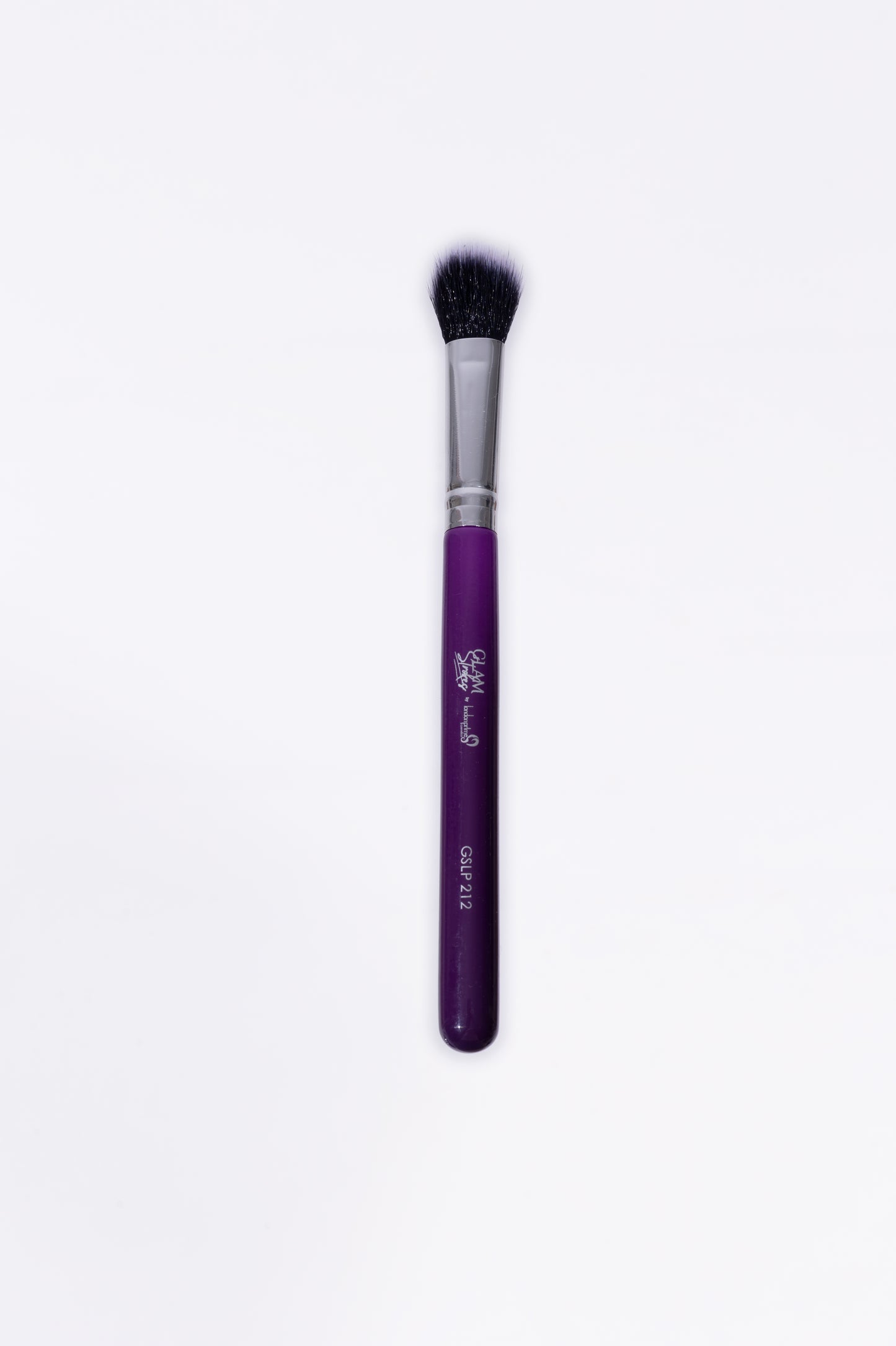 Glamstrokes 32 Pcs Budget friendly Brush Set (Lavender) with Rose Pink Makeup Glitter