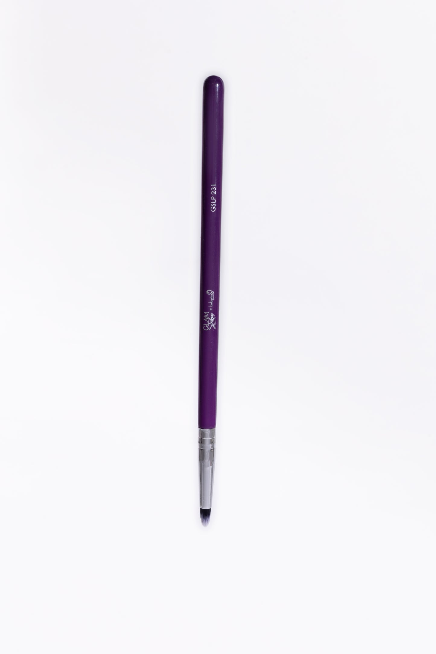 Glamstrokes 32 Pcs Budget friendly Brush Set (Lavender) with Rose Pink Makeup Glitter
