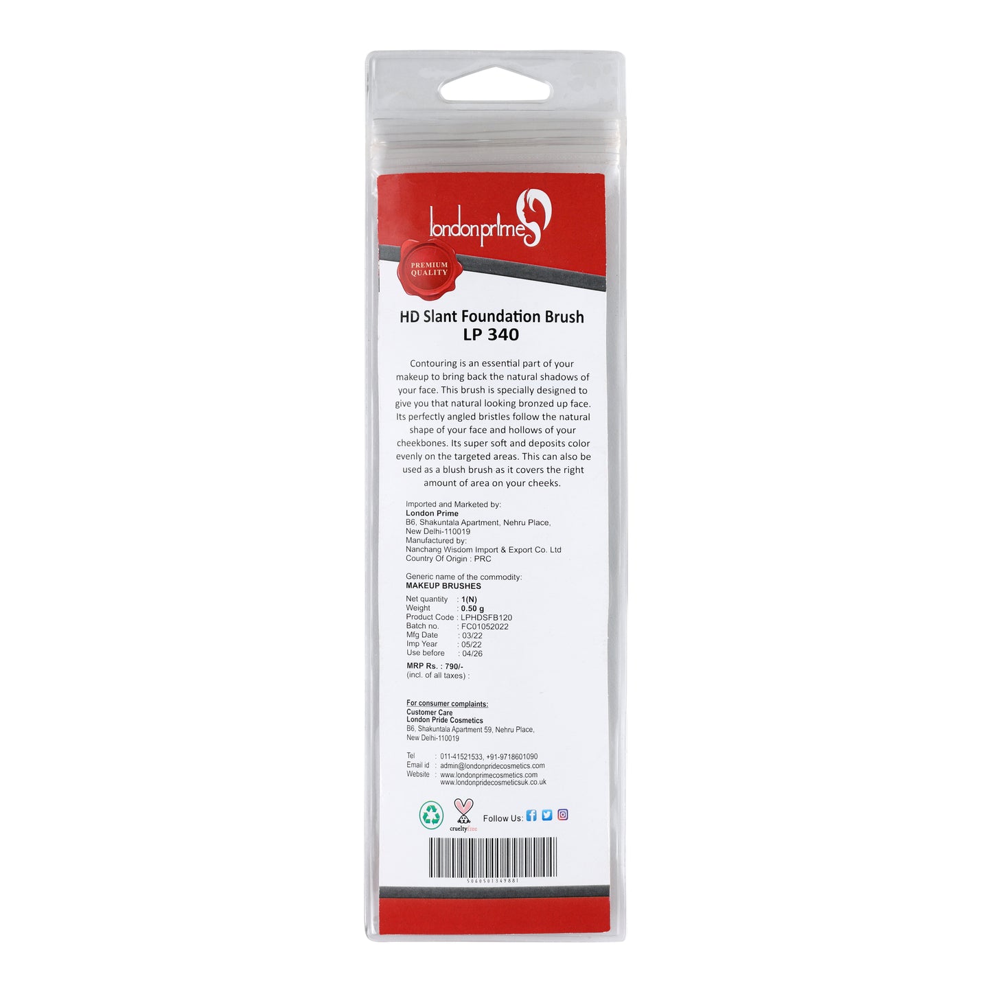 London Prime HD Slant Foundation ( 340 )