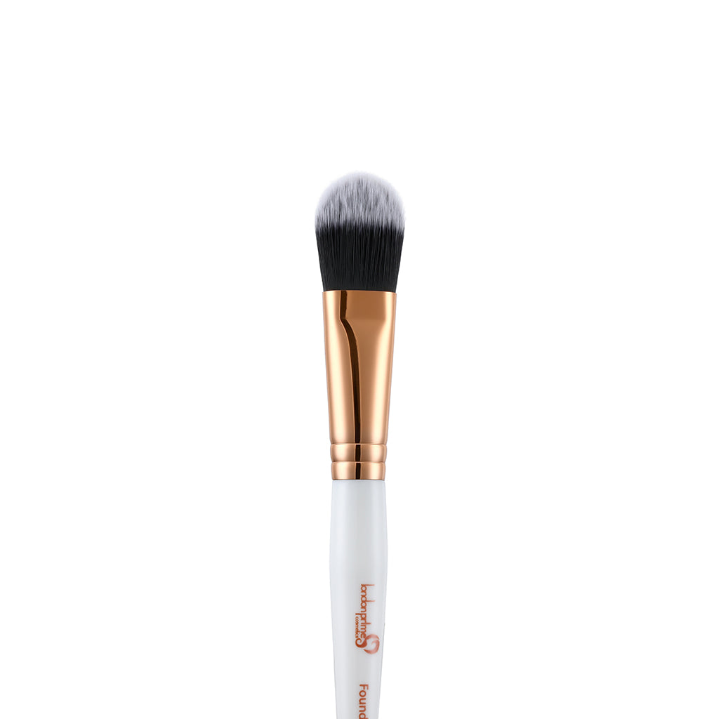 GLAMSTROKES BRUSH SET 17 PCS – ROSE GOLD with Face Sheet Mask