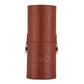 Cosmetics Brush Holder Cylinder Shaped Orange Rust (Big) - London Prime