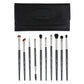 10 Piece Makeup Brush Set - London Prime